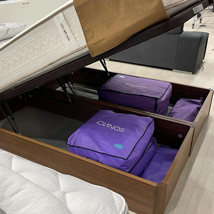 Canapé Ecobox con pata alta con hueco de 12 cm  Tienda online de  colchones, sofás y complementos para el descanso en Canarias